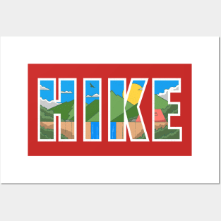 HIKE Posters and Art